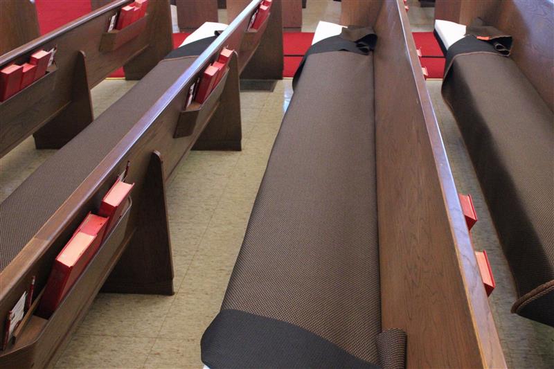 Waggoners Inc. Pew Cushions and Pew Upholstery